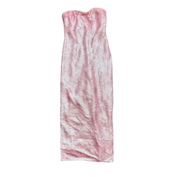 LoveShackFancy Stasia Sequin Dress in Pink, Size US 0 - Picture 4 of 9